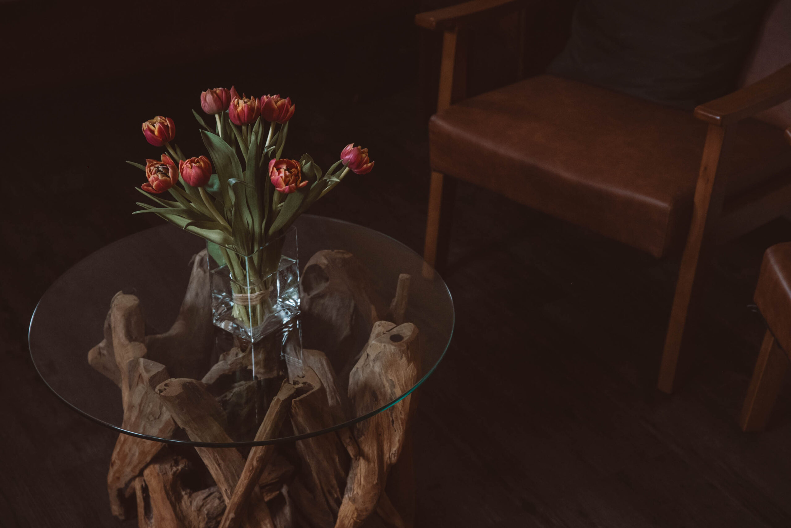 Foto: Ferienzimmer Großenbrode, Dekoration Blumen