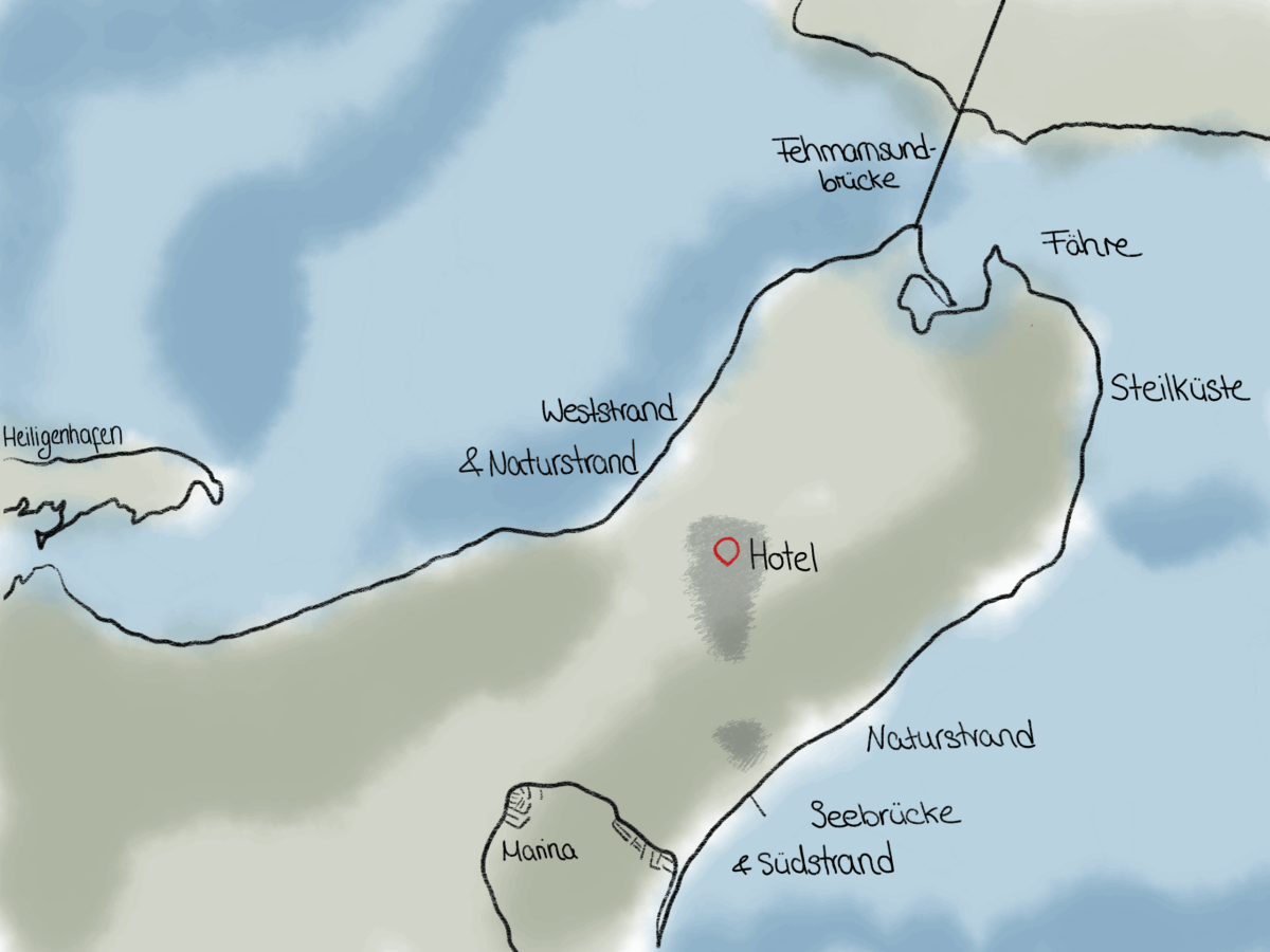 Bild: Hotel Großenbrode Karte